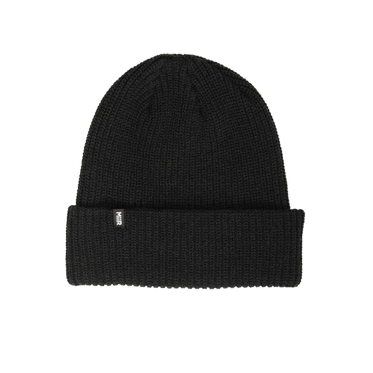 recycled-poly-rib-beanie-z5 Web_PDP-RecycledPolyRibBeanie_Studio_Front_Black.jpg